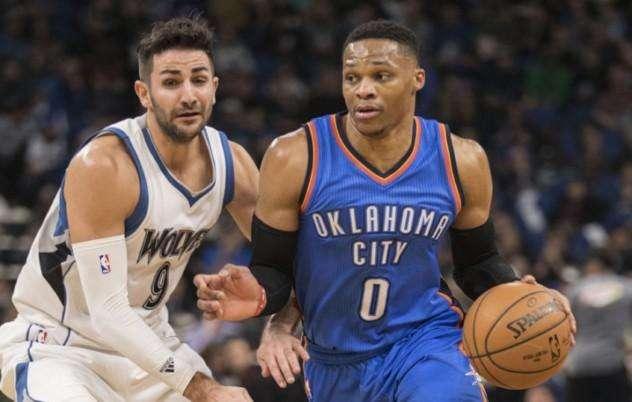  唐斯内外开花森林狼双加时险胜雷霆显韧性